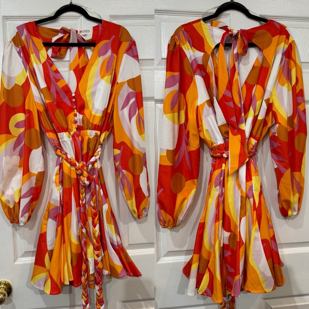 Mini flare dress